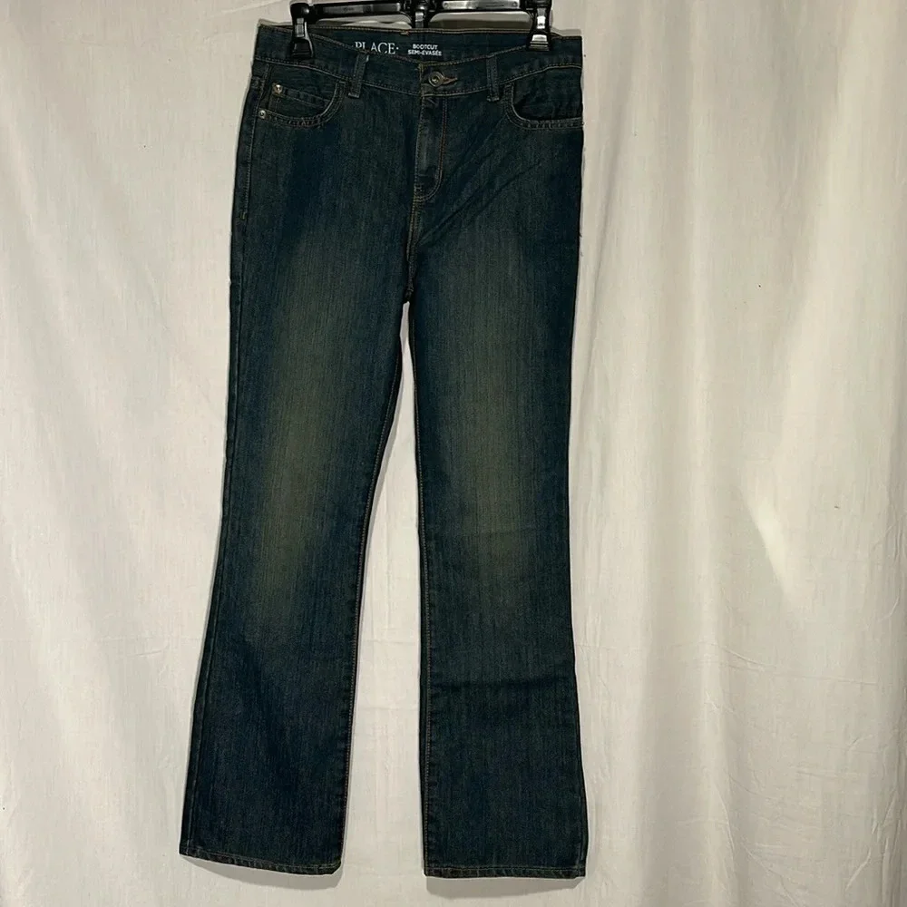NWOT boys Children's Place bootcut jeans size 14 with adjustable waist